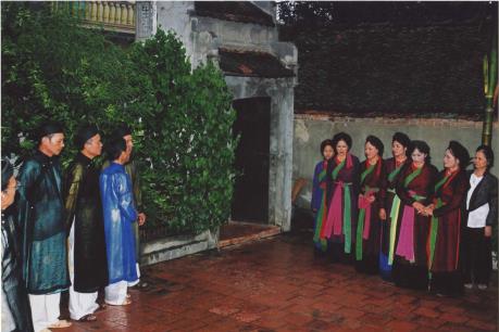 Nhà chứa Quan họ – Không gian sinh hoạt văn hóa độc đáo