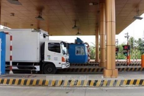 Giao thông ùn tắc tại các trạm thu phí được kịp thời giải tỏa thông suốt
