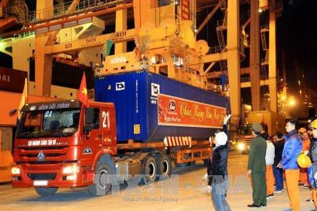 Hải Phòng đón nhiều tàu cập cảng trong dịp Tết Nguyên đán 2018