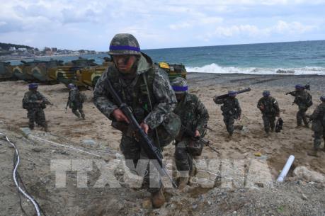 Sẽ công bố chi tiết cuộc tập trận Mỹ-Hàn sau Olympic PyeongChang 2018