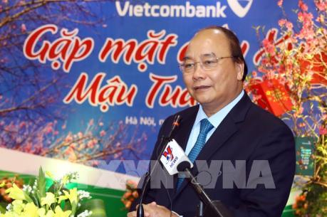 Thủ tướng Nguyễn Xuân Phúc giao nhiệm vụ cho một số ngân hàng nhân dịp Xuân mới
