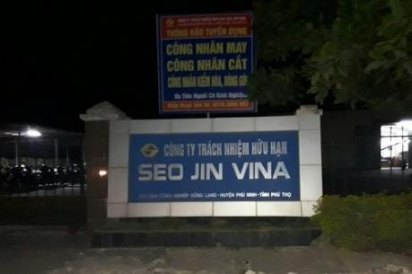 Phú Thọ: Gần 100 công nhân Công ty TNHH Seo Jin Vina đi làm trở lại