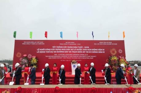 Viglacera hoàn thiện hệ thống hạ tầng tại Khu Công nghiệp Đồng Văn 4