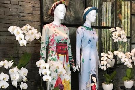 Show trình diễn áo dài đặc biệt tại khu nghỉ dưỡng sang trọng bậc nhất thế giới