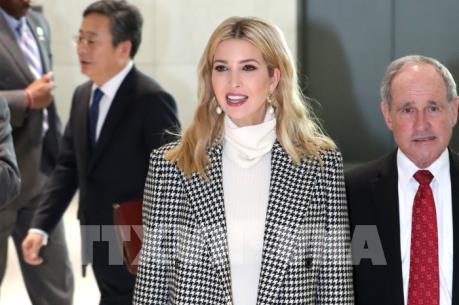 Bà Ivanka Trump khẳng định cam kết mạnh mẽ và lâu dài của Mỹ với Hàn Quốc