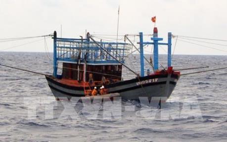 Cứu hộ kịp thời 8 thuyền viên gặp nạn tại vùng biển Hà Tĩnh