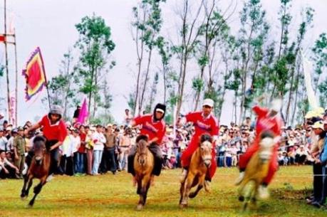 Sôi động hội đua ngựa truyền thống Gò Thì Thùng