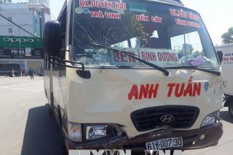 Xác định nguyên nhân vụ tai nạn nghiêm trọng khiến 6 người bị thương ở Bình Dương