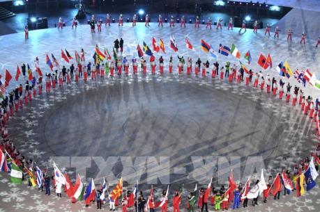 Những hình ảnh ấn tượng tại lễ bế mạc Olympic Pyeongchang 2018