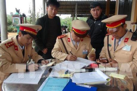 Bắt 343 đối tượng phạm tội trong tháng cao điểm đảm bảo trật tự an toàn giao thông