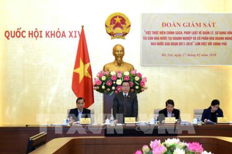 Kết quả giám sát việc quản lý, sử dụng vốn, tài sản Nhà nước tại doanh nghiệp