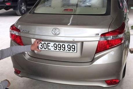 Sẽ đấu giá 5 nhóm biển số xe