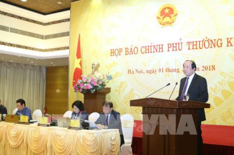 Họp báo Chính phủ thường kỳ tháng 2: Kịp thời có những phản ứng chính sách phù hợp