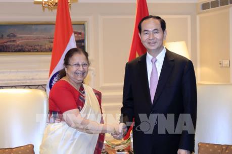 Hoạt động của Chủ tịch nước Trần Đại Quang trong chuyến thăm cấp Nhà nước tới CH Ấn Độ