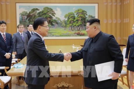 Nhà lãnh đạo Triều Tiên Kim Jong-un cam kết chuẩn bị cho cuộc gặp thượng đỉnh liên Triều