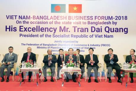 Chủ tịch nước Trần Đại Quang dự Diễn đàn Doanh nghiệp Việt Nam-Bangladesh