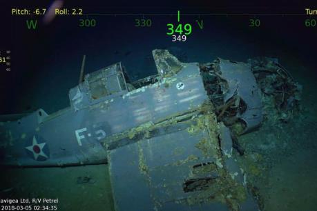 Mỹ: Tìm thấy xác tàu sân bay USS Lexington bị đánh chìm gần 80 năm trước