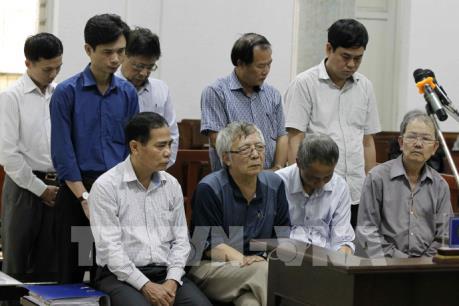 Xét xử vụ vỡ đường ống nước sông Đà: Viện Kiểm sát đề nghị mức án đối với 9 bị cáo