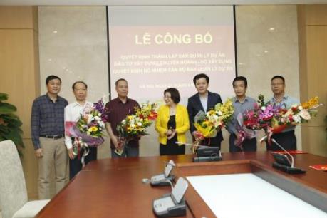 Ra mắt Ban quản lý dự án đầu tư xây dựng chuyên ngành