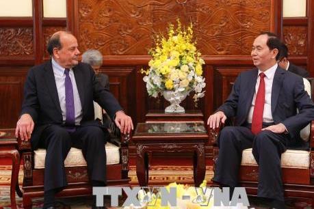 Chủ tịch nước Trần Đại Quang tiếp Đại sứ Chile tới chào kết thúc nhiệm kỳ