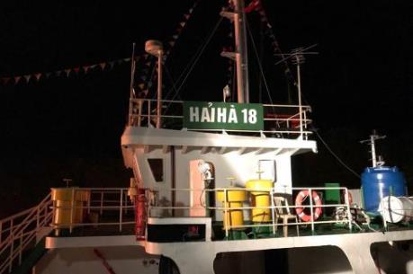 Cảng Hải Phòng điều động phương tiện tham gia chữa cháy tàu Hải Hà 18 