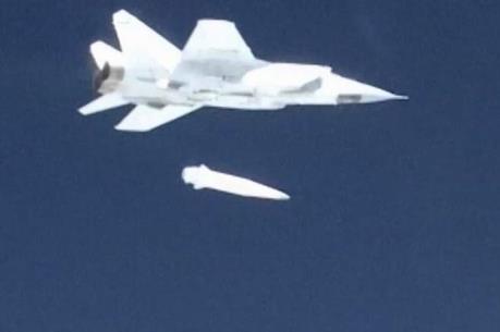 Nga thử thành công tên lửa siêu thanh Kinzhal từ máy bay MiG-31