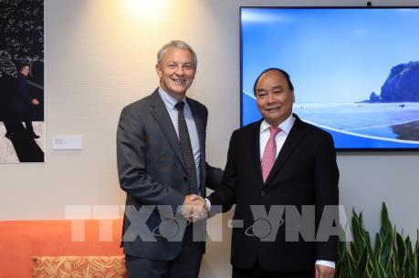 Thủ tướng Nguyễn Xuân Phúc gặp Thị trưởng thành phố Auckland, New Zealand