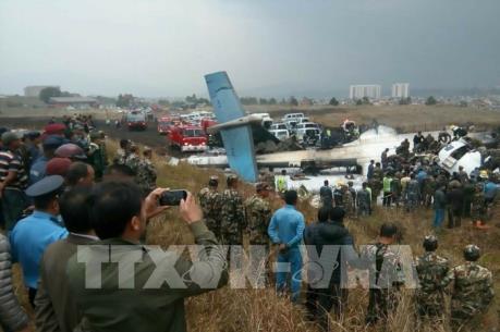 Vụ tai nạn máy bay tại Nepal: Ít nhất 40 người thiệt mạng