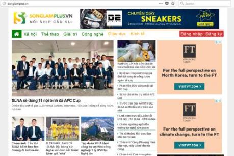 Đề nghị xử lý trang tin điện tử Songlamplus nghi liên quan đến vụ nữ sinh tự vẫn