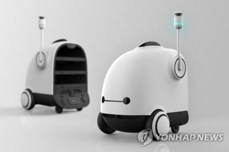 Hàn Quốc phát triển robot giao đồ ăn tại nhà