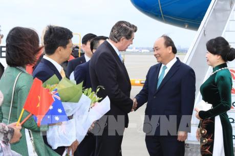 Thủ tướng Nguyễn Xuân Phúc đến thành phố Sydney, dự Hội nghị ASEAN – Australia