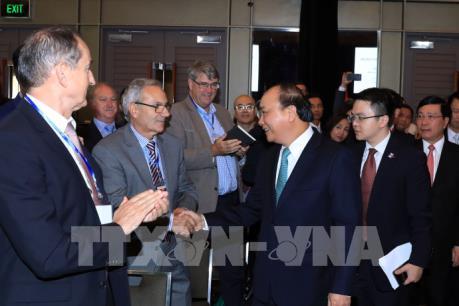 Thủ tướng Nguyễn Xuân Phúc dự Diễn đàn doanh nghiệp Việt Nam - Australia