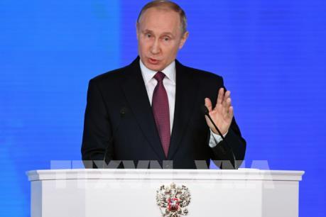 Tổng thống Nga Putin kêu gọi người dân đi bỏ phiếu cho tương lai nước Nga