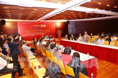 Hội Báo toàn quốc 2018: Báo chí với những vấn đề thu hút sự quan tâm của xã hội