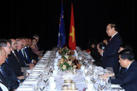 Thủ tướng Nguyễn Xuân Phúc gặp gỡ các doanh nghiệp của Australia 
