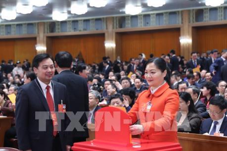 Quốc hội Trung Quốc thông qua việc bổ nhiệm một loạt lãnh đạo bộ, ngành