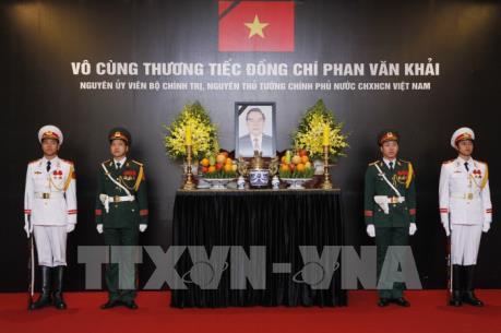 Lễ viếng và mở sổ tang tưởng nhớ nguyên Thủ tướng Phan Văn Khải tại Thái Lan, Indonesia