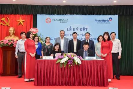 VietinBank Phúc Yên và Flamingo Group ký kết hợp đồng trị giá 1.500 tỷ đồng