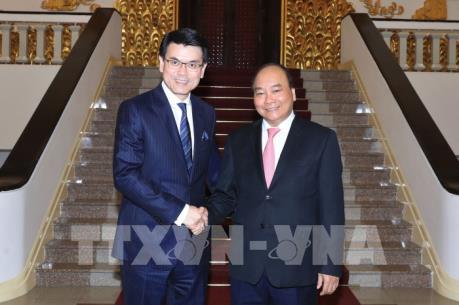 Thủ tướng Nguyễn Xuân Phúc tiếp Cục trưởng Phát triển Thương mại và Kinh tế Hồng Công