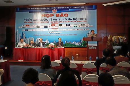 Sắp diễn ra triển lãm VIETBUILD Hà Nội 2018