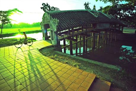 Độc đáo cầu ngói Thanh Toàn ở Thừa Thiên-Huế