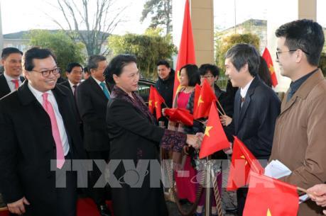 Chủ tịch Quốc hội Nguyễn Thị Kim Ngân đến Geneva, Thụy Sỹ tham dự IPU-138