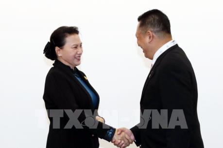 Chủ tịch Quốc hội Nguyễn Thị Kim Ngân tiếp Chủ tịch Hạ viện Indonesia