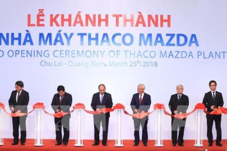 Thành công giữa Mazda và Thaco đóng góp lớn vào sự hợp tác Việt Nam – Nhật Bản