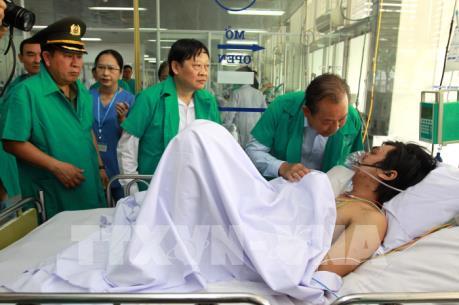 Cháy chung cư Carina Plaza: 43 người đang tiếp tục được điều trị