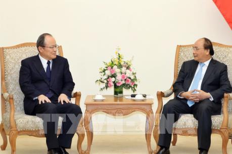 Thủ tướng Nguyễn Xuân Phúc tiếp Lãnh đạo Tập đoàn Mitsubishi, Nhật Bản