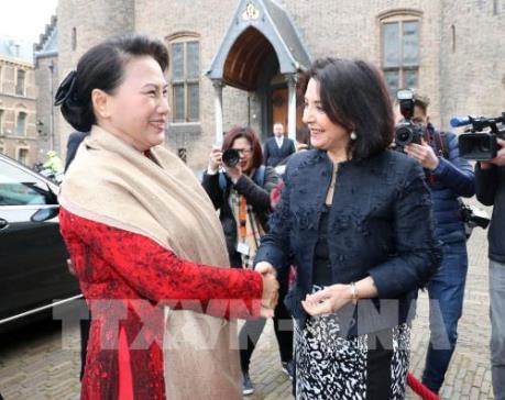 Chủ tịch Quốc hội Nguyễn Thị Kim Ngân thăm Viện Deltares, Hà Lan