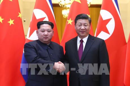Chủ tịch Trung Quốc hội đàm với nhà lãnh đạo Triều Tiên tại Bắc Kinh