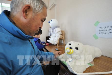 Robot mang lại niềm vui cho người cao tuổi Nhật Bản