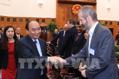 Thủ tướng Nguyễn Xuân Phúc tiếp đoàn doanh nghiệp Hội đồng kinh doanh Hoa Kỳ - ASEAN